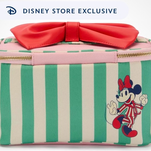 Disney Store Exclusive Minnie Mouse Cosmetic Case Brand New - Picture 3 of 5